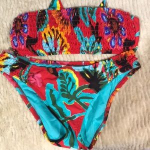 Tropical Bandeau Bikini